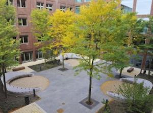 Tuin Maasstad ziekenhuis door Hoven Landscaping